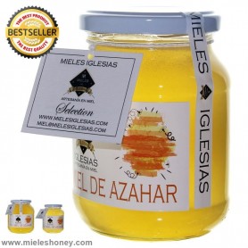 Miel de natural de azahar (naranjos y limoneros)