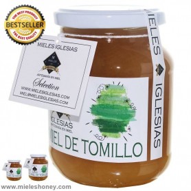 Natural tomillo honey (Spain)