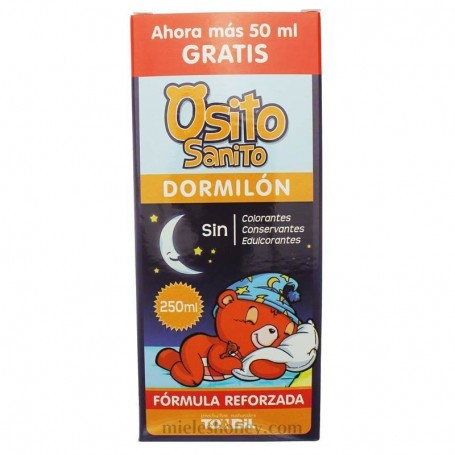 Osito sanito dormilon (melisa, tila, azahar, espliego, espino blanco, hierba luisa)