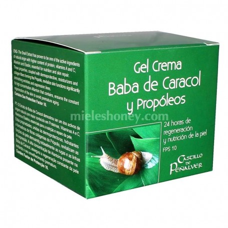 Crema hidratante Baba de Caracol y Propóleos