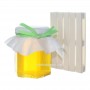 Tarro de miel 250 g. y MINI PALET- Regalo Bodas y eventos